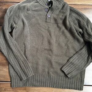 Aeropostale Men's Y2K‎ Button Sweater